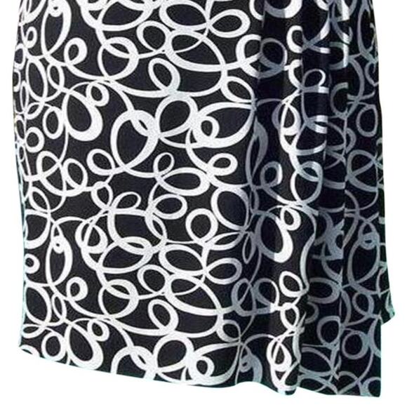 Cache Stretch Faux Wrap Hanky Hem Skirt Asymmetrical Hankey Hem New $128 NWT - Picture 4 of 6